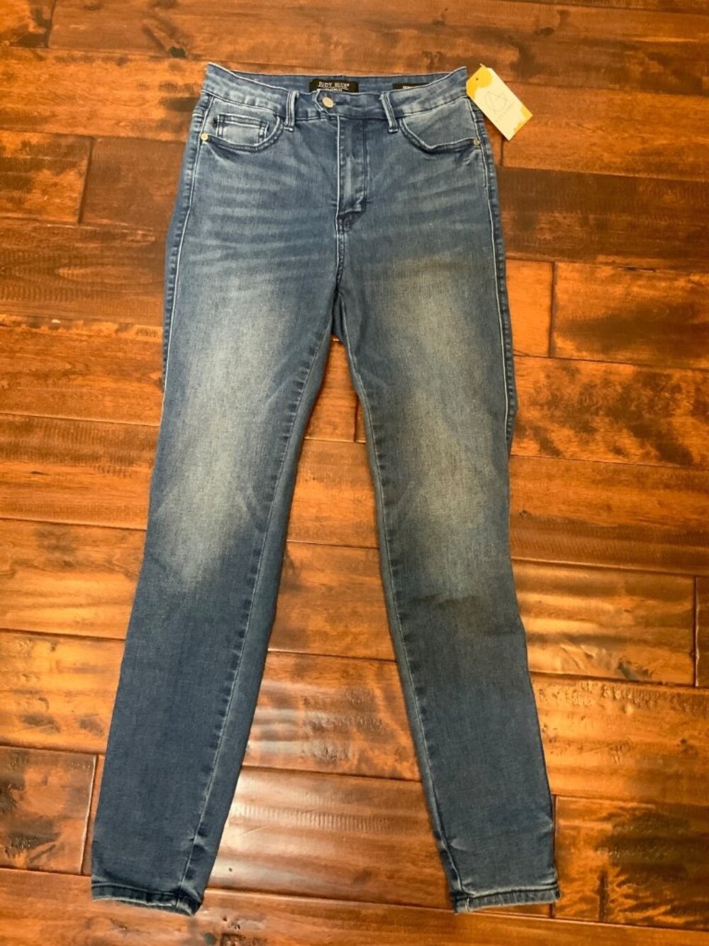 Judy Blue Medium Wash Denim Skinny Blue Jeans, Size 27